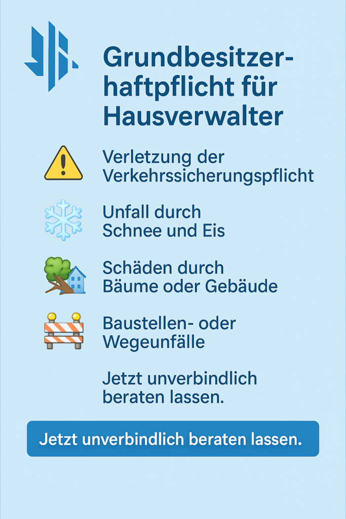 grundbesitzerhaftpflicht hausverwalter